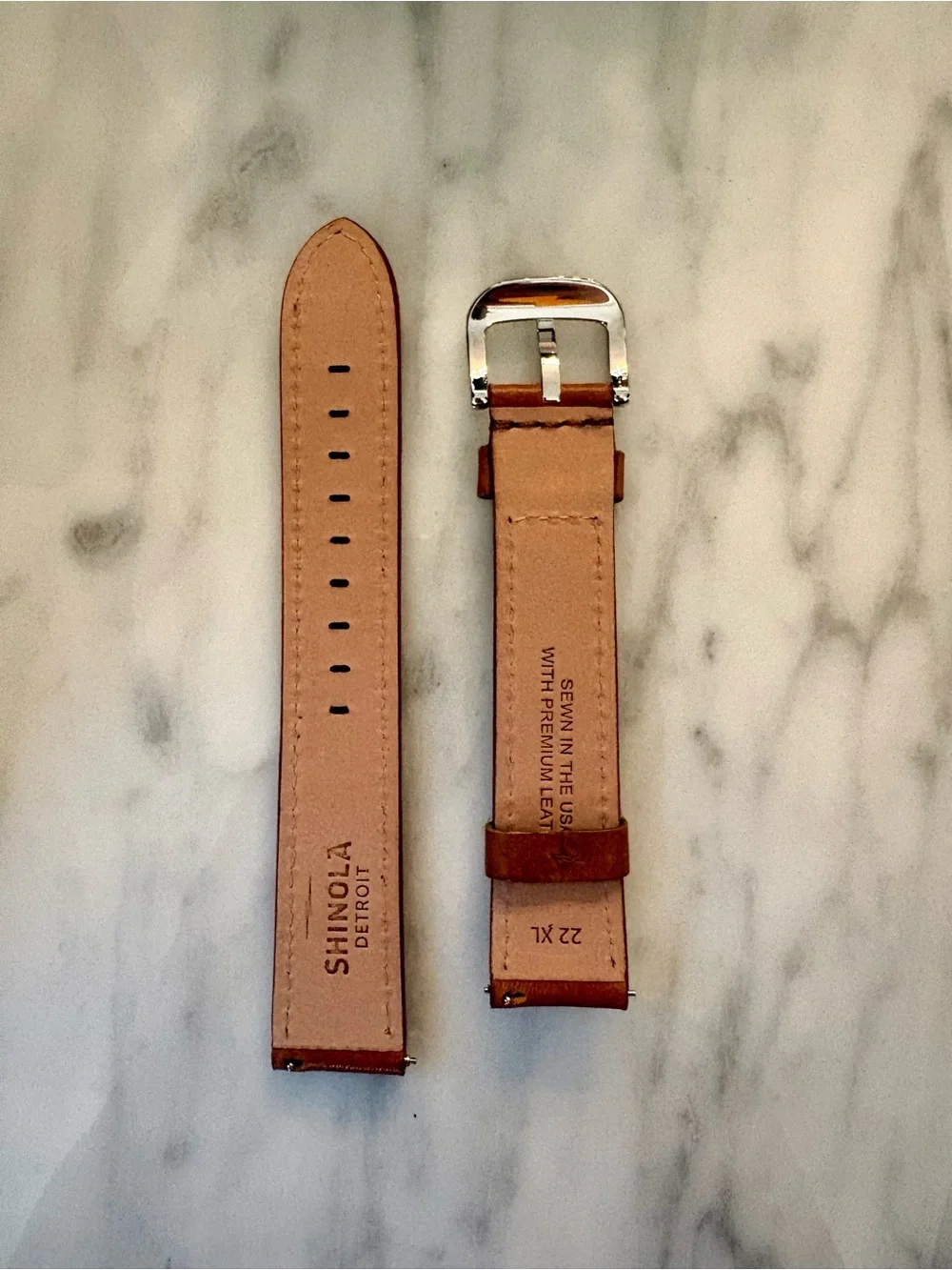 Shinola Leather Watch Band 22 XL